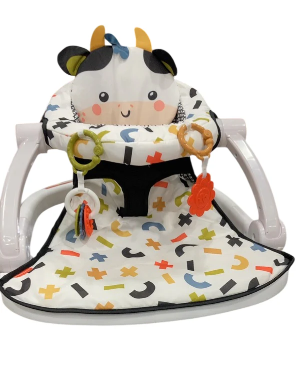 Fisher Price Sit-Me-Up Floor Seat, Cow - Image 3
