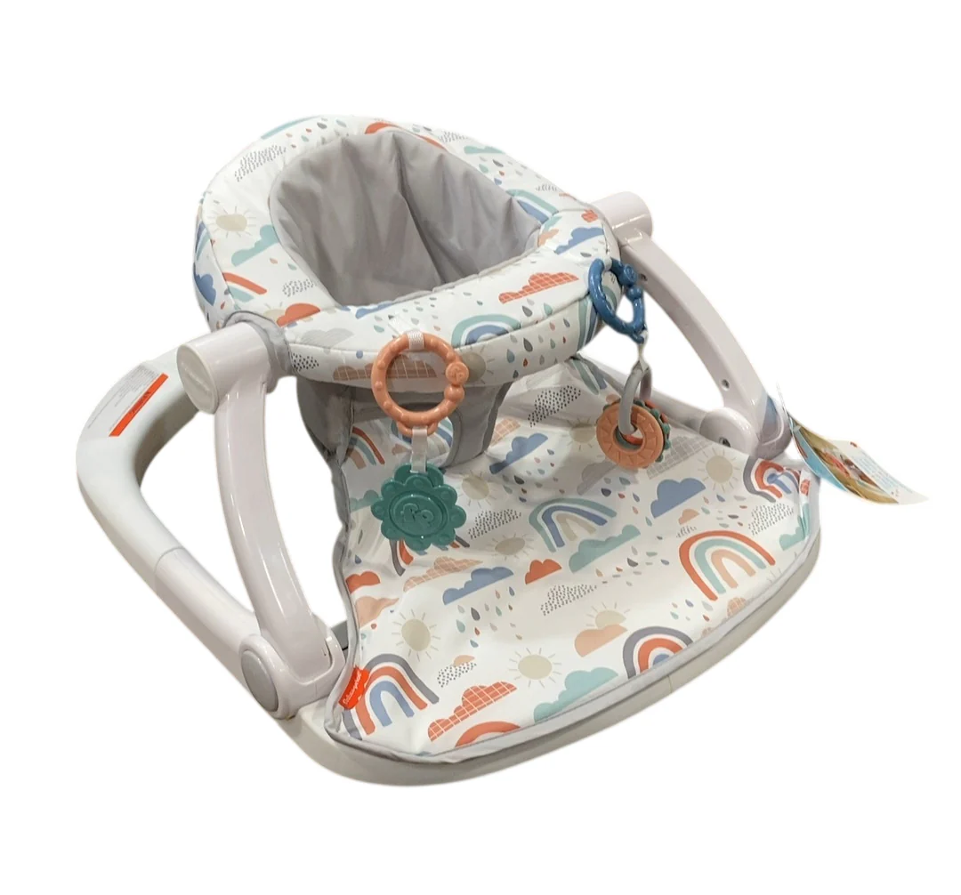 Fisher Price Sit-Me-Up Floor Seat, Rainbow Showers