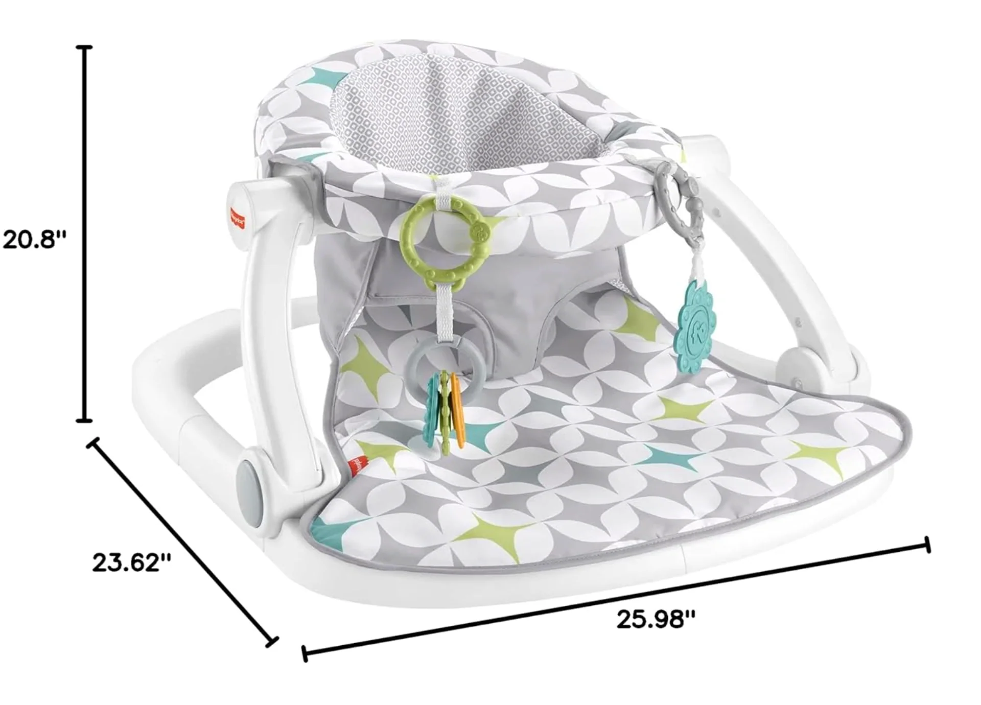 Fisher Price Sit-Me-Up Floor Seat, Starlight Bursts - Image 3
