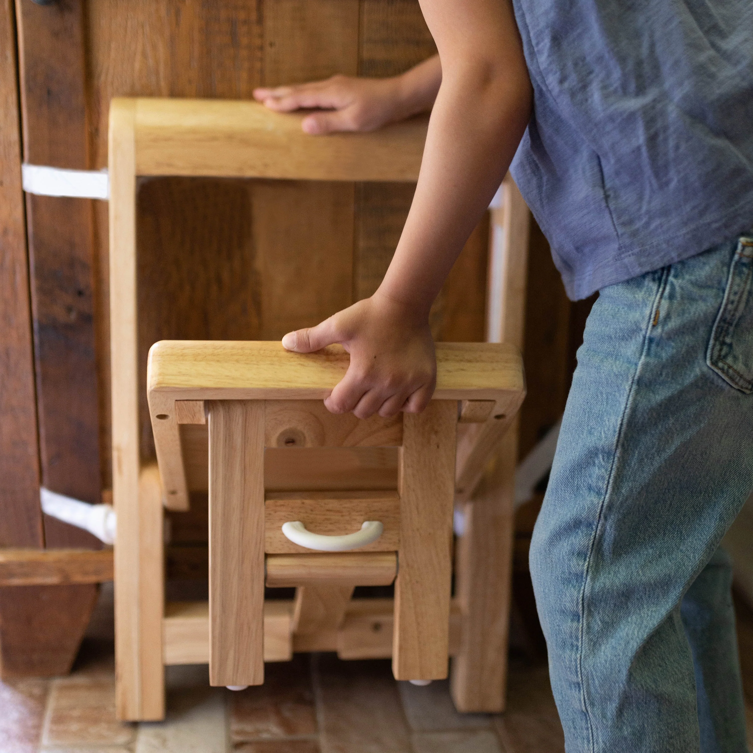 Fold 'N Store Step Stool by Busy Kids - Image 3