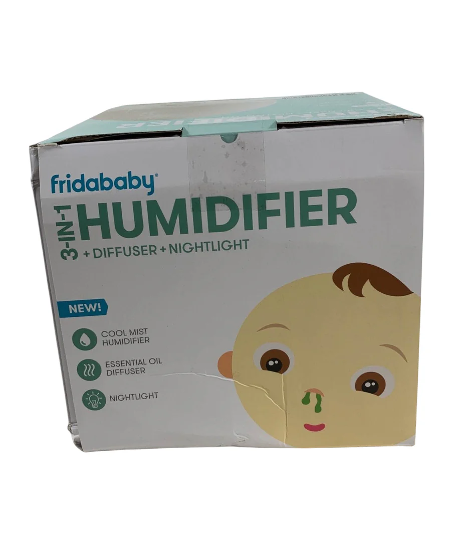 FridaBaby 3-in-1 Humidifier With Diffuser And Nightlight, White, Original Model - Image 2