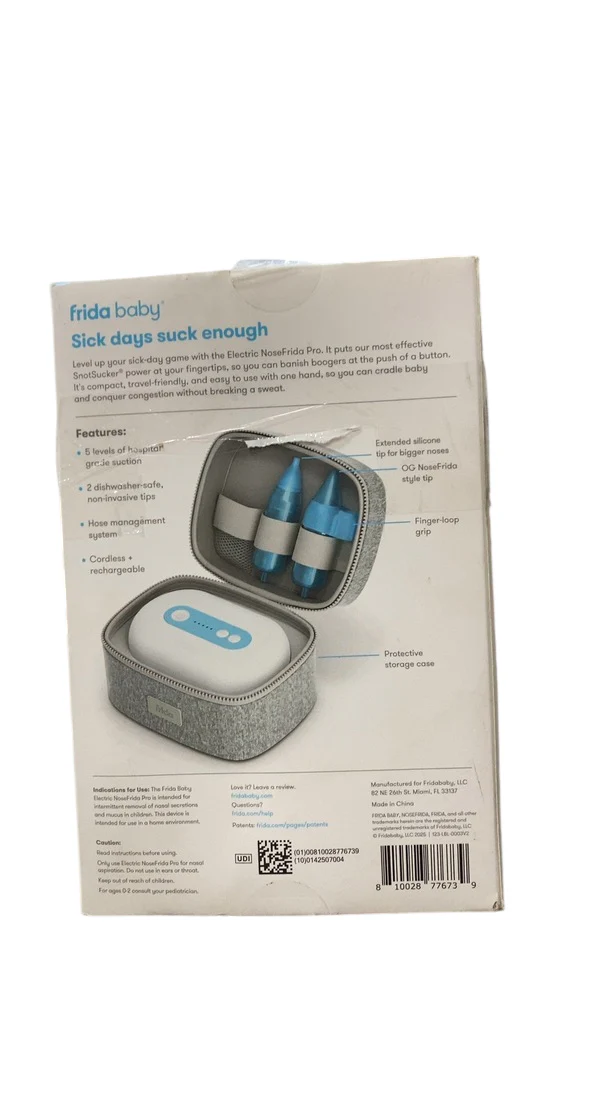 FridaBaby Electric NoseFrida Pro, White - Image 3