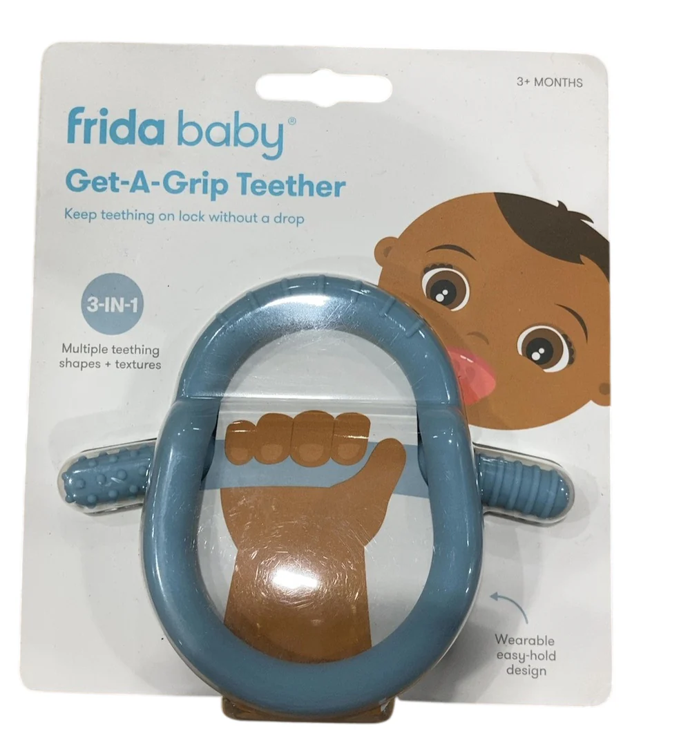 FridaBaby Get-A-Grip Teether, Blue - Image 6