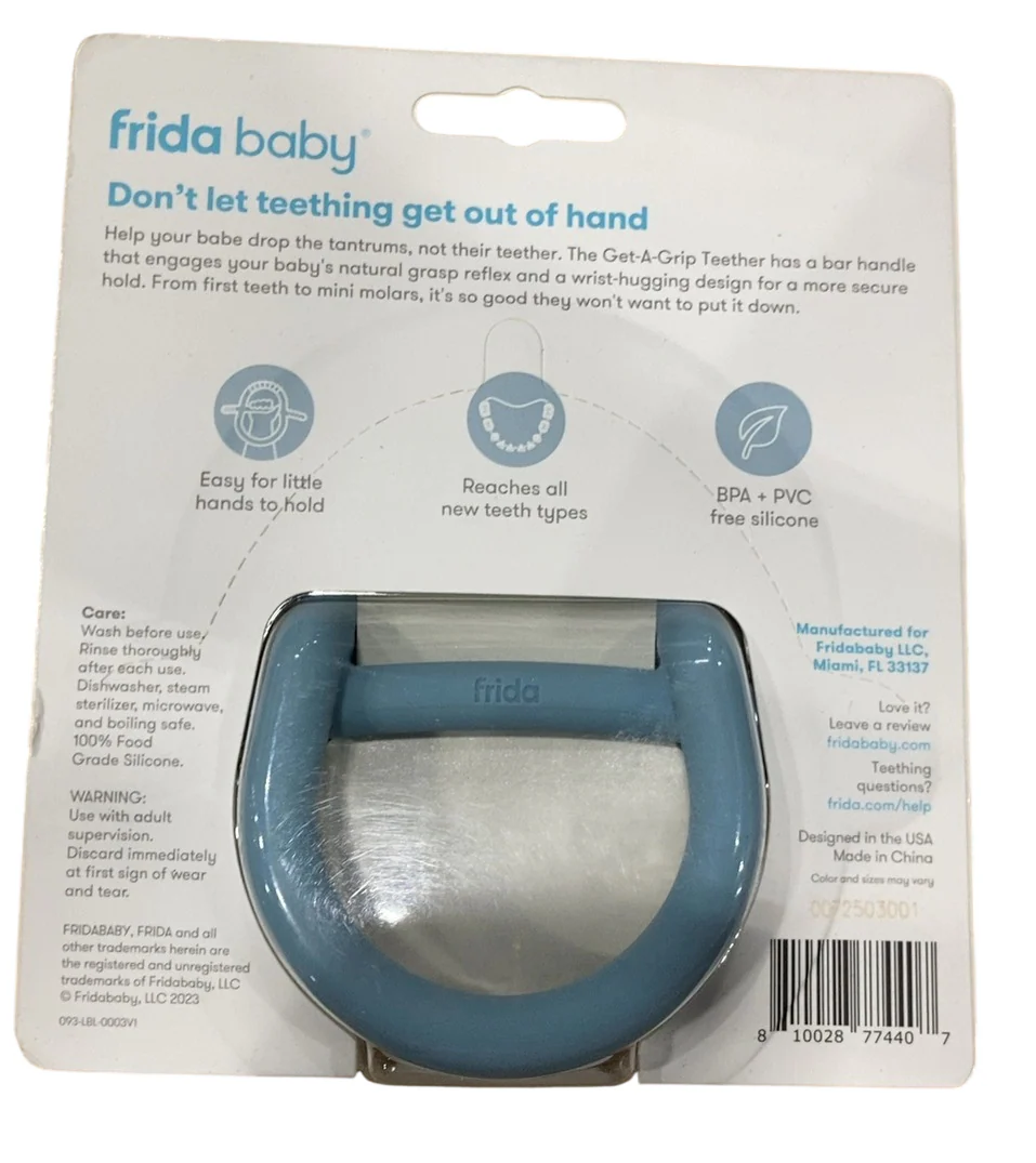 FridaBaby Get-A-Grip Teether, Blue - Image 7