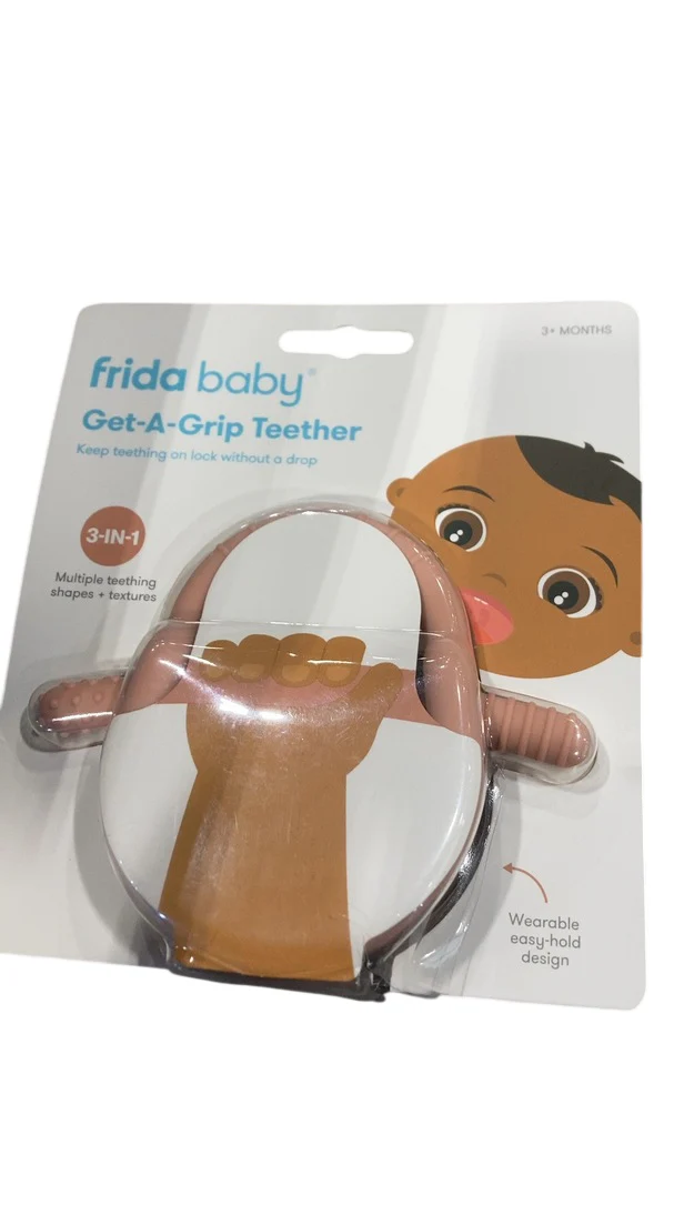 FridaBaby Get-A-Grip Teether, Pink - Image 2