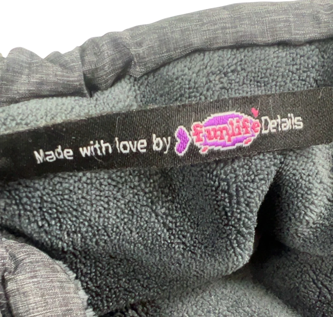 Funlife Waterproof Winter Baby Stroller Bunting Bag, Black - Image 5