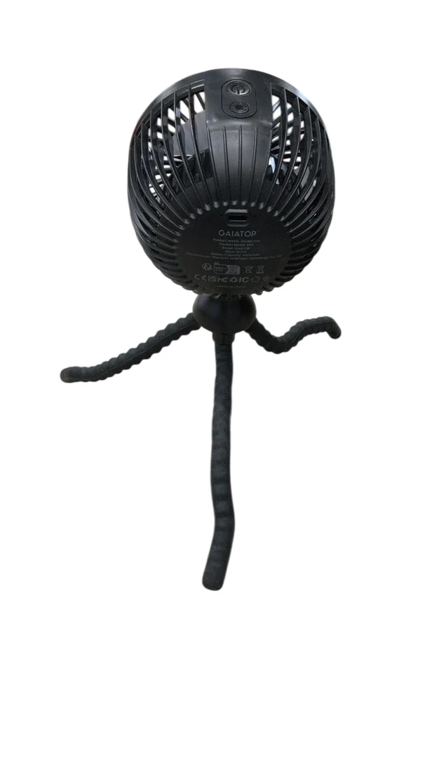 Gaiatop Mini Portable Stroller Fan, Black - Image 4