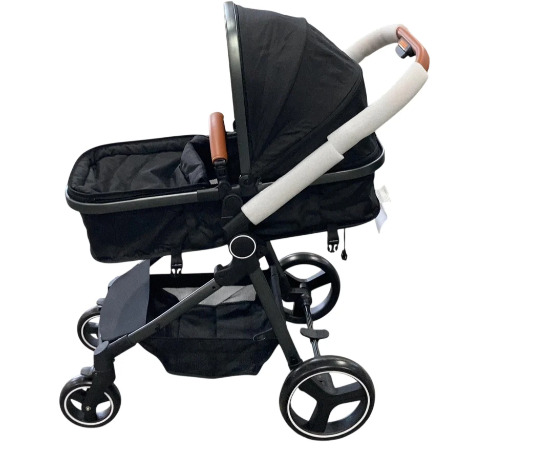Garvee Convertible Stroller With Bassinet Mode, Black, 2025 - Image 2