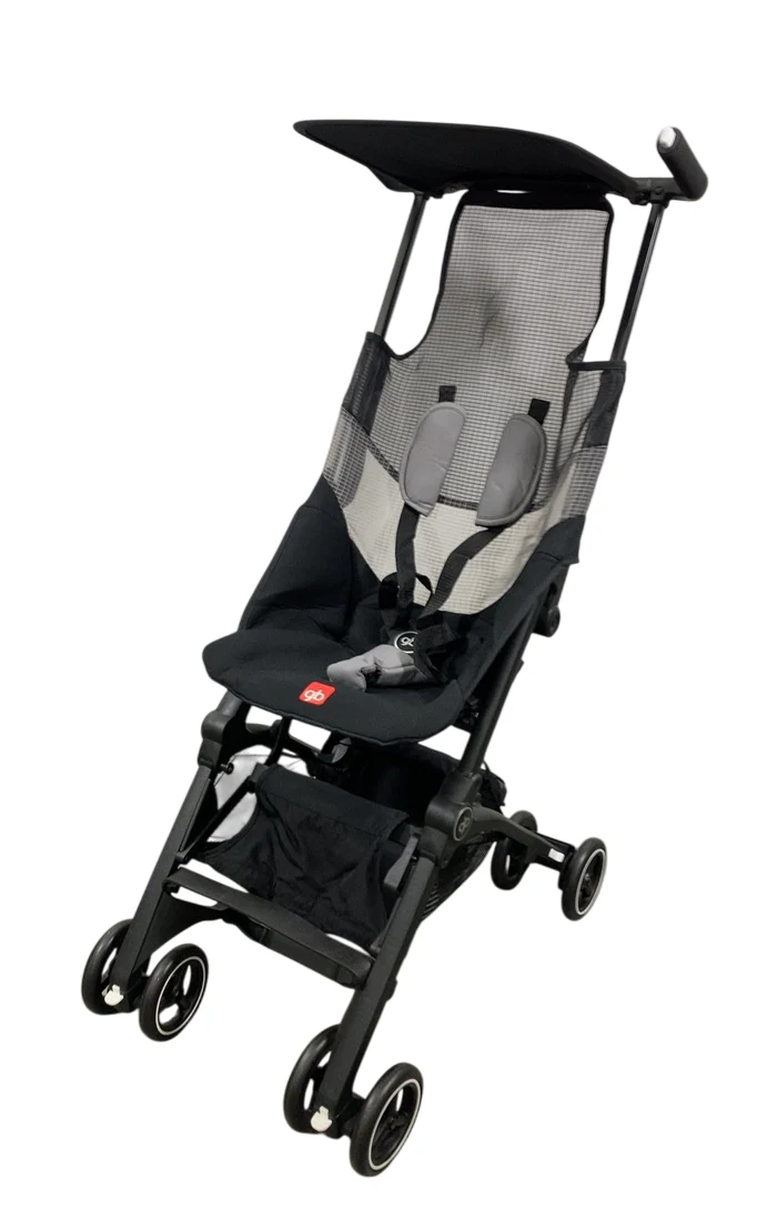 gb Pockit Air All-Terrain Stroller, Velvet Black, 2024