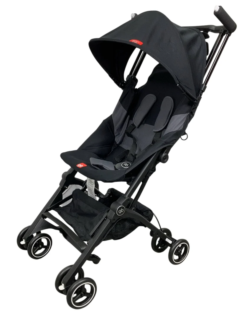 gb Pockit+ All-Terrain Stroller, 2024, Velvet Black - Image 2