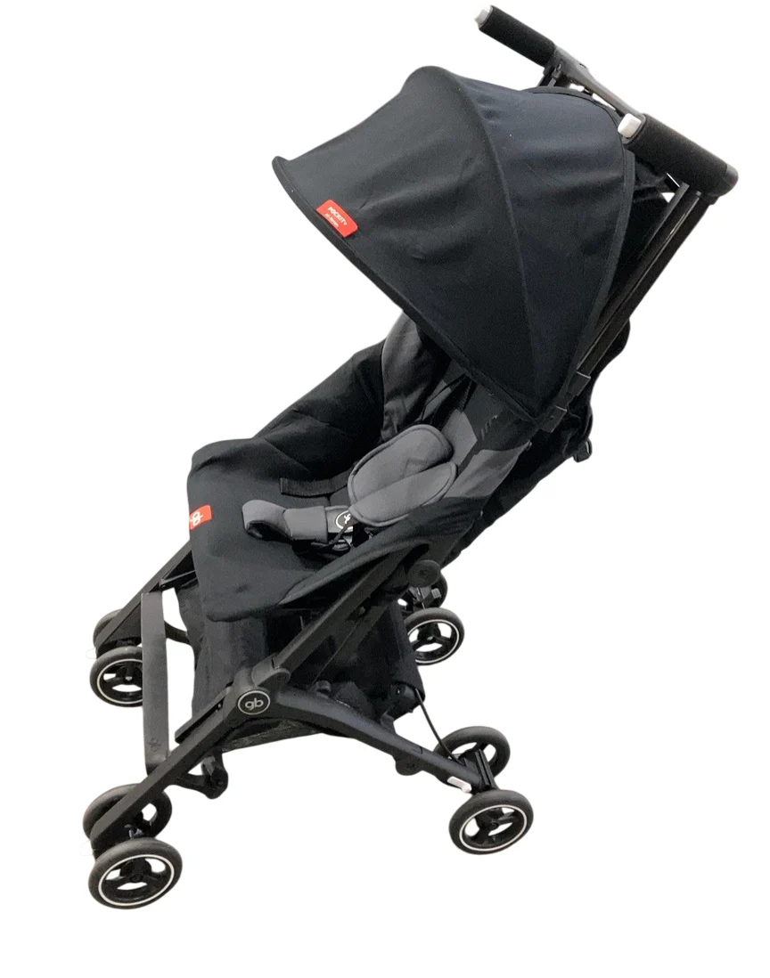 gb Pockit+ All-Terrain Stroller, 2024, Velvet Black - Image 2