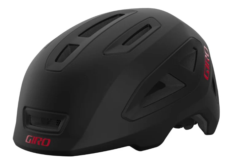 Giro Youth Scamp Bike Helmet, XS, Matte Black/Red