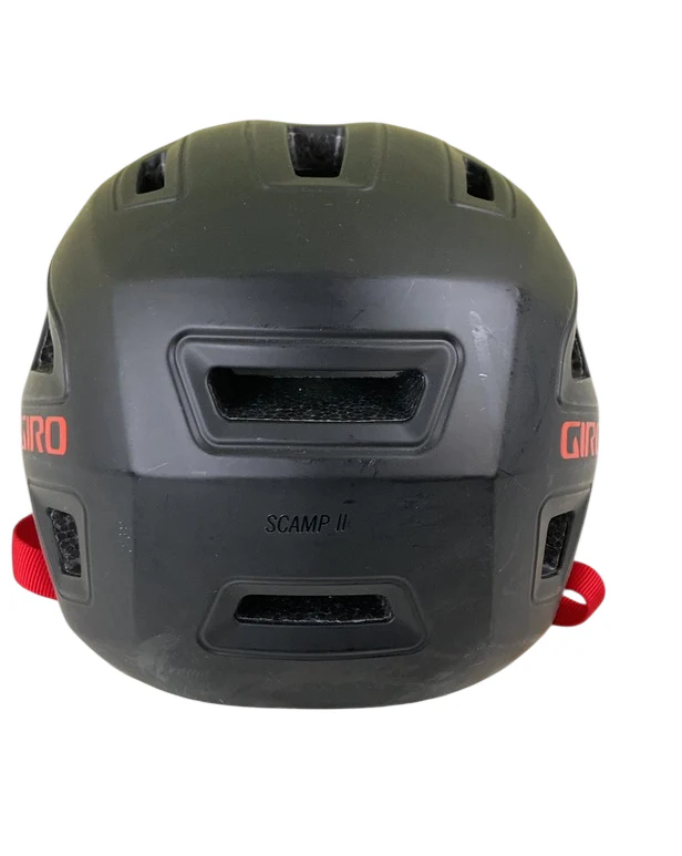 Giro Youth Scamp Bike Helmet, XS, Matte Black/Red - Image 4