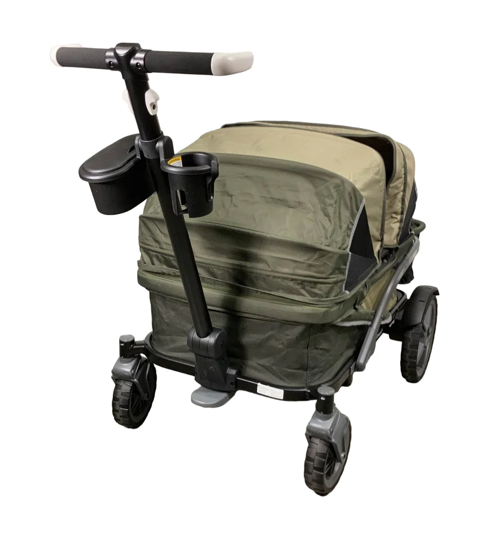 Gladly Family Anthem4 Classic 4 Seater All Terrain Wagon Stroller, Forest - Image 3