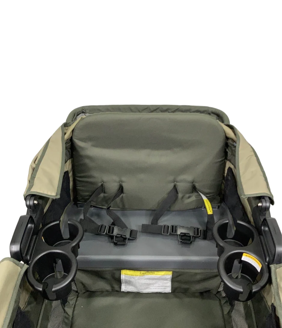 Gladly Family Anthem4 Classic 4 Seater All Terrain Wagon Stroller, Forest - Image 6
