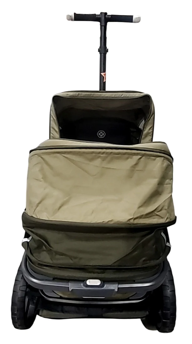 Gladly Family Anthem4 Classic 4 Seater All Terrain Wagon Stroller, Forest - Image 4