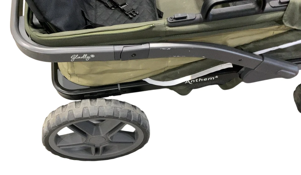 Gladly Family Anthem4 Classic 4 Seater All Terrain Wagon Stroller, Forest - Image 12