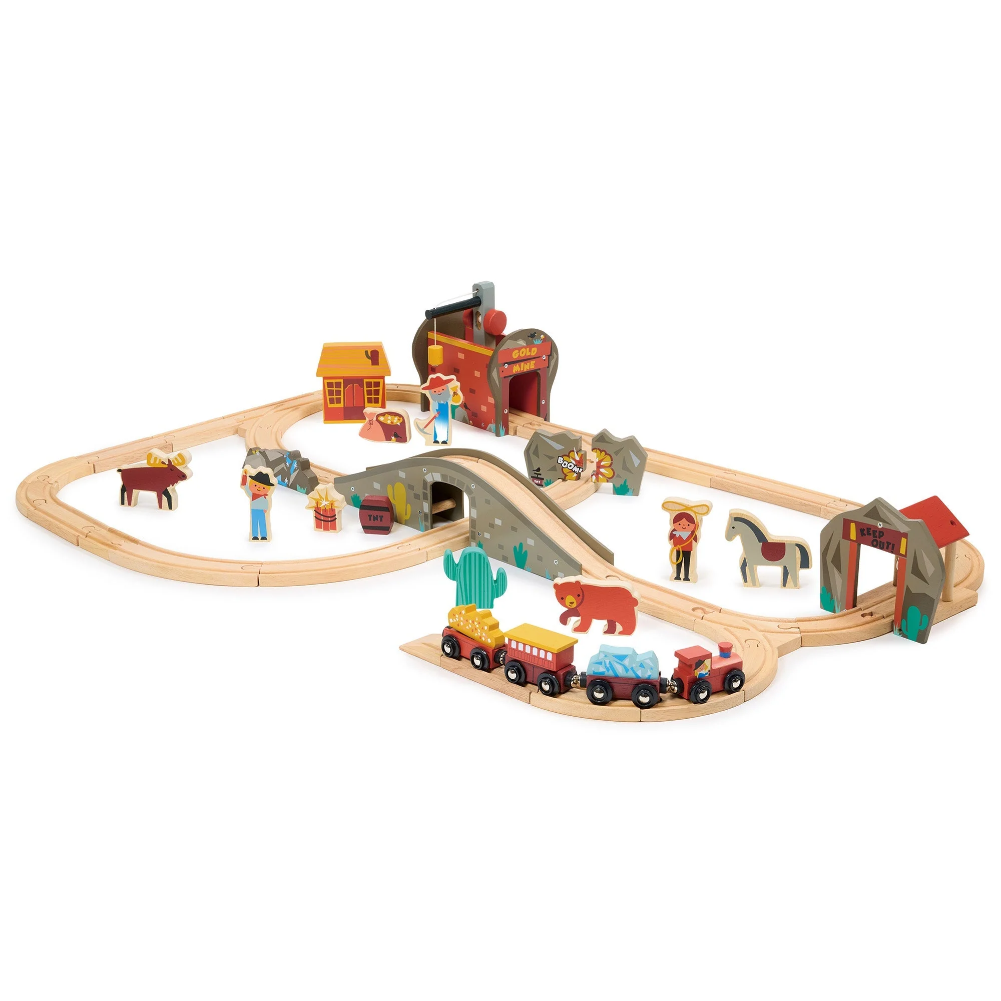 Mentari Gold Mine Train Set - Image 2