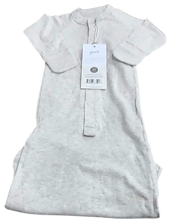 Goumikids 24 Hour Convertible Gown, 3-6 Months, Storm Gray - Image 2
