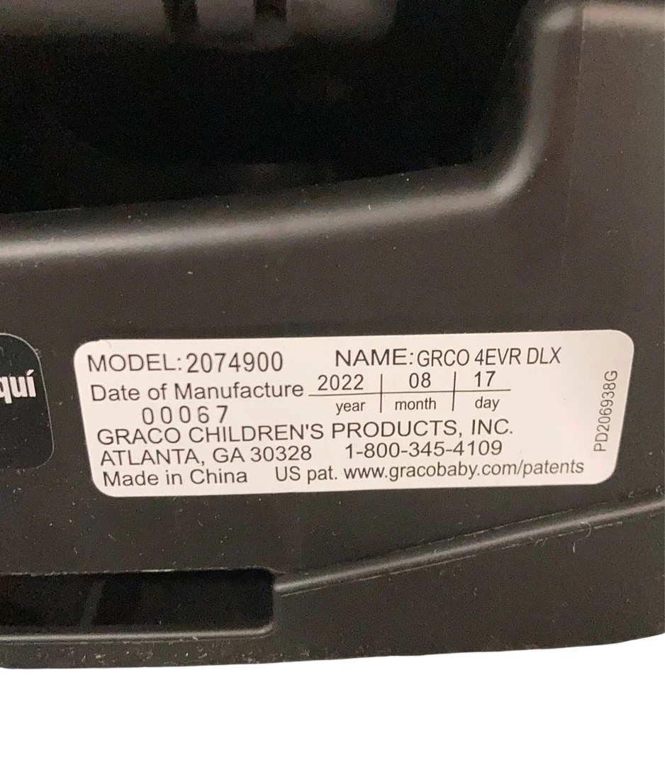 Graco 4Ever DLX 4-in-1 Car Seat, 2022, Zagg - Image 6
