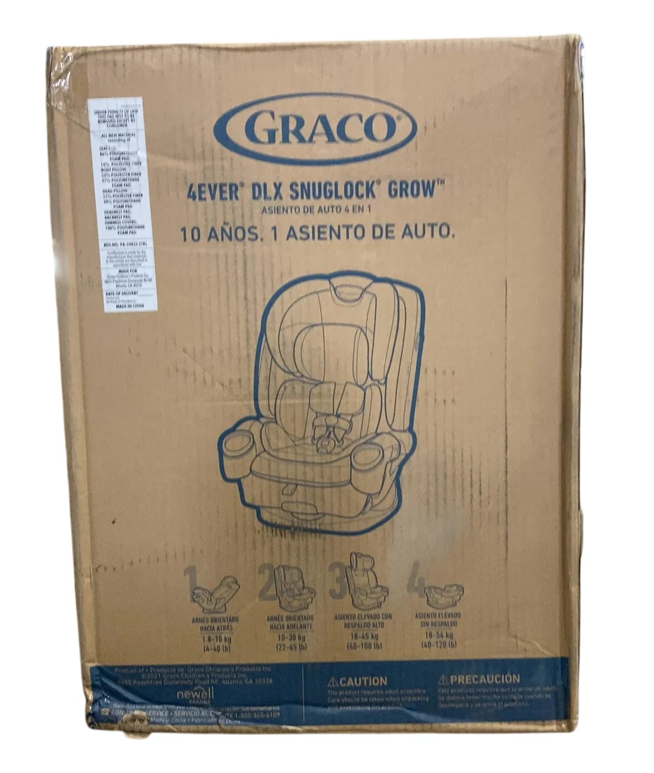 Graco 4Ever DLX SnugLock 4-in-1 Car Seat, 2022, Richland - Image 3