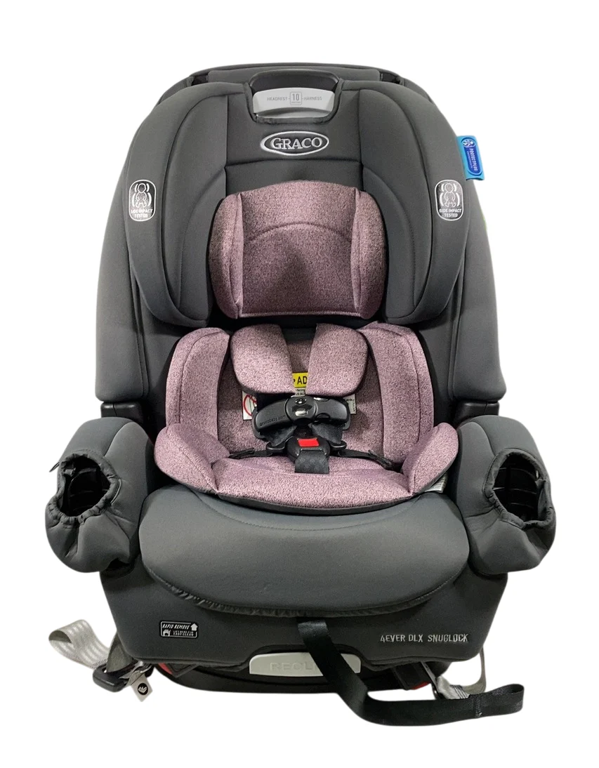 Graco 4Ever DLX SnugLock 4-in-1 Car Seat, 2023, Leila - Image 4