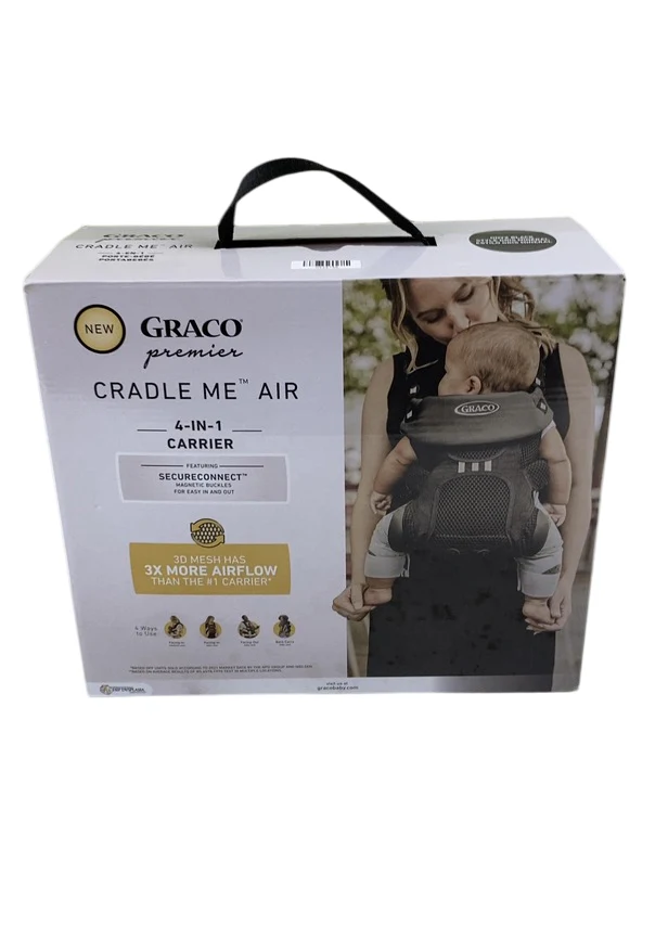 Graco Cradle Me 4-in-1 Baby Carrier, Onyx Black - Image 6