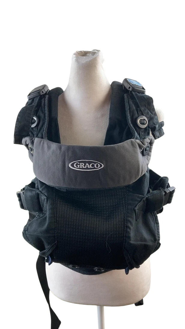 Graco Cradle Me 4-in-1 Baby Carrier, Onyx Black