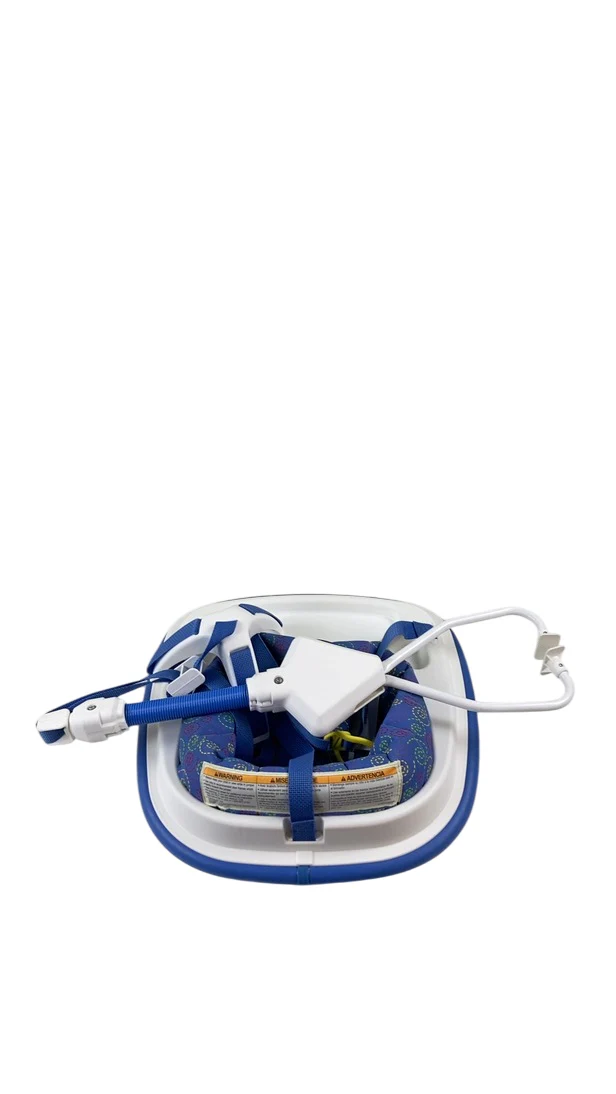 Graco Doorway Bumper Jumper, Navy Spirals - Image 4