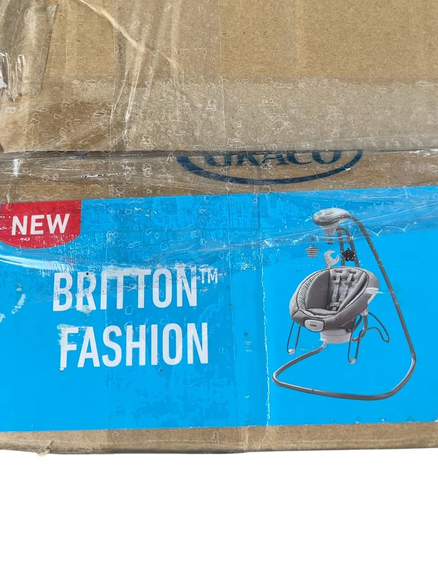 Graco Duet Connect Deluxe Baby Swing with Portable Bouncer, Britton - Image 3