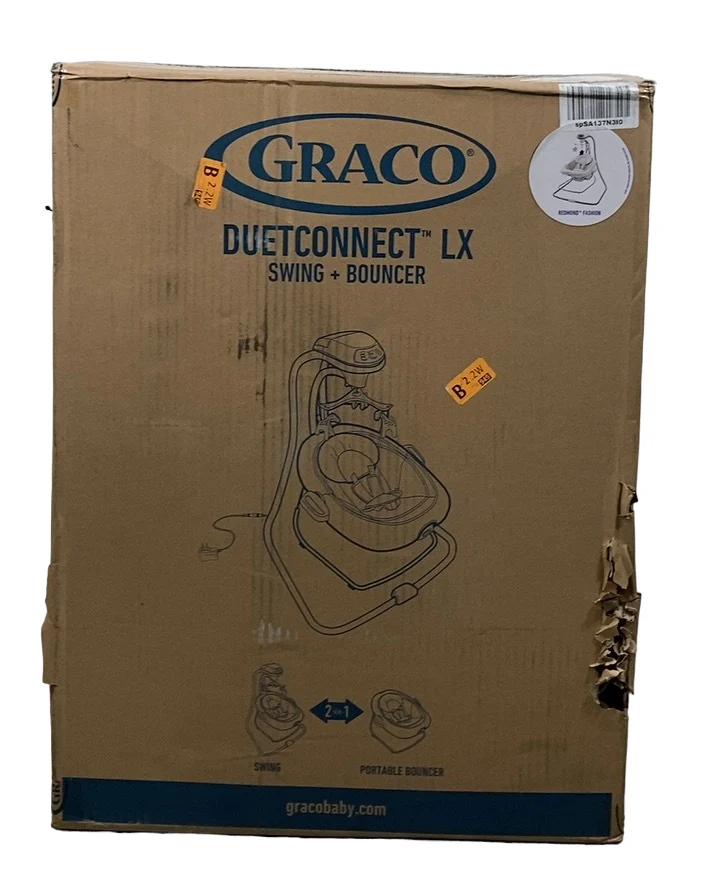 Graco Duet Connect LX Swing & Bouncer, Redmond - Image 2