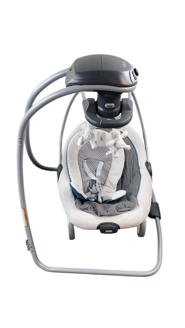Graco Duet Soothe Swing & Rocker, Sapphire - Image 3