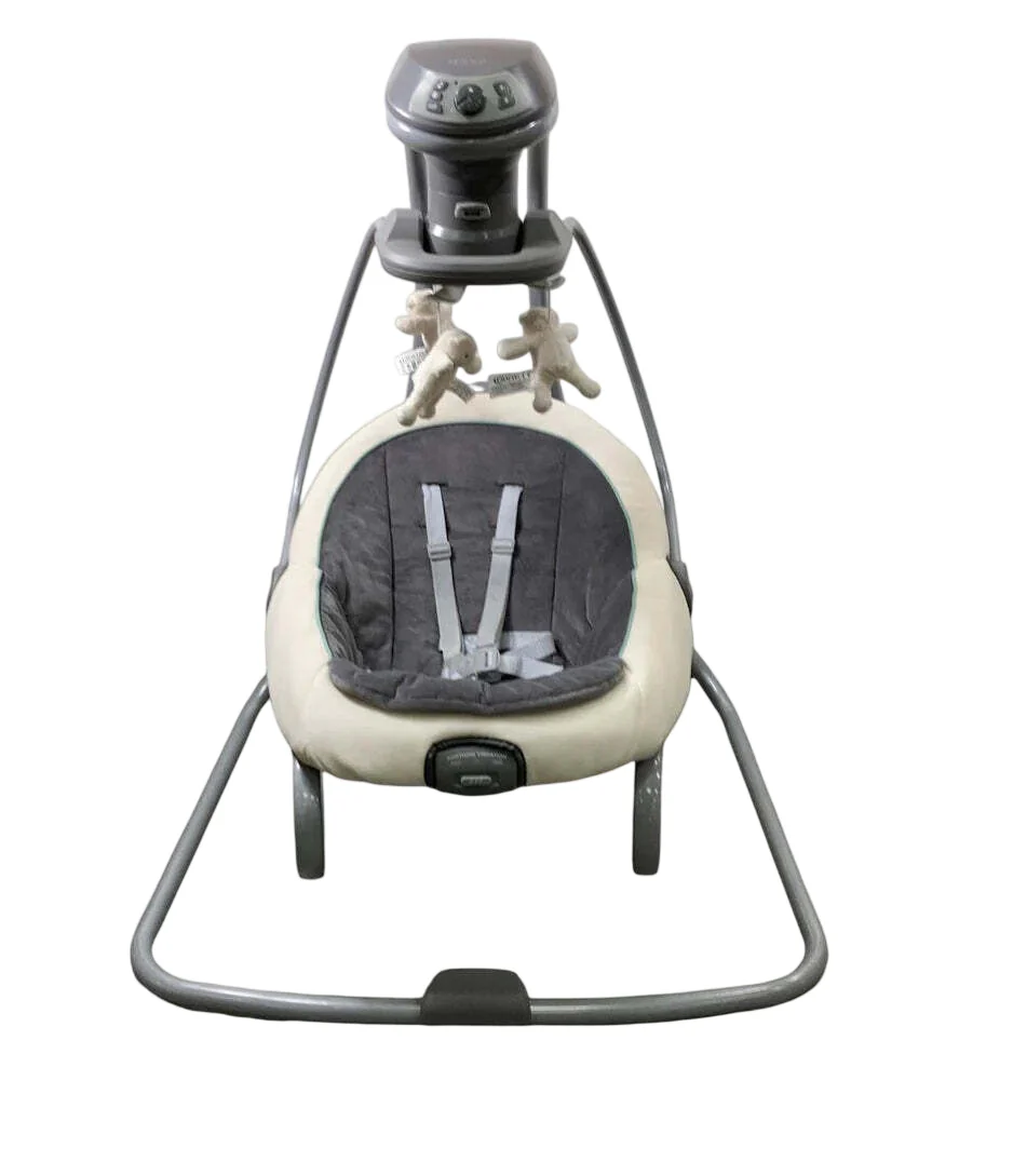 Graco Duet Soothe Swing & Rocker, Sapphire - Image 2