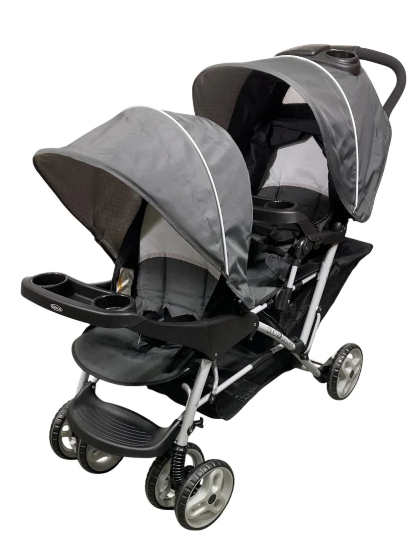 Graco DuoGlider Double Stroller, 2024, Glacier