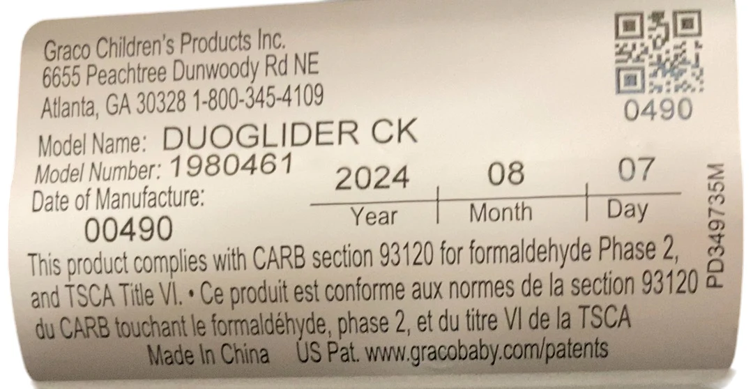 Graco DuoGlider Double Stroller, 2024, Glacier - Image 8