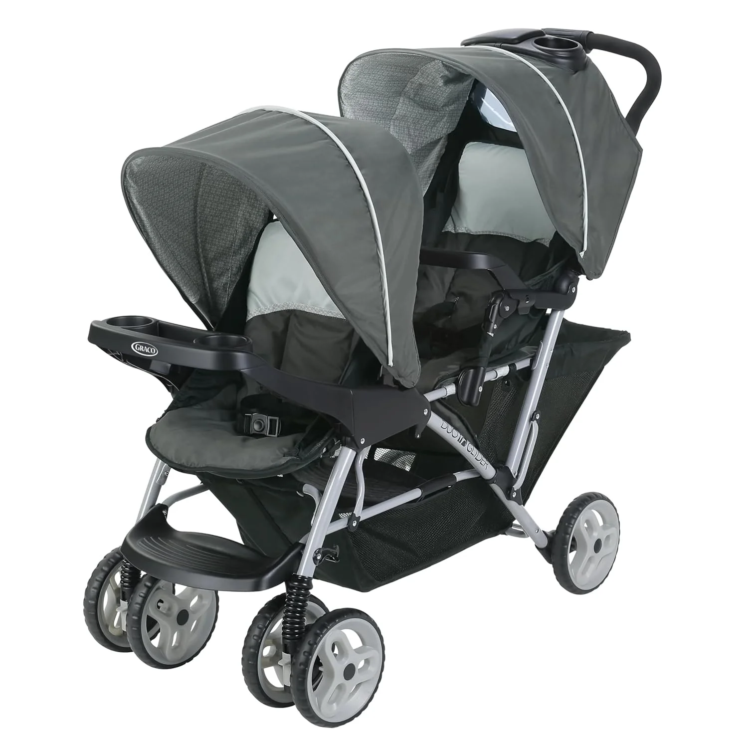 Graco DuoGlider Double Stroller, 2025, Glacier