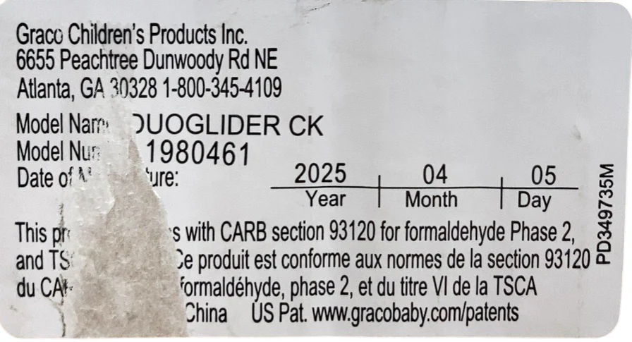 Graco DuoGlider Double Stroller, Glacier, 2025 - Image 2