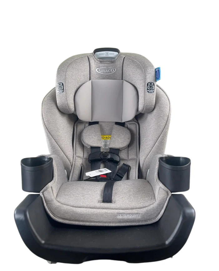 Graco Extend2Fit 3-in-1 Convertible Car Seat, 2025, Ashten - Image 2