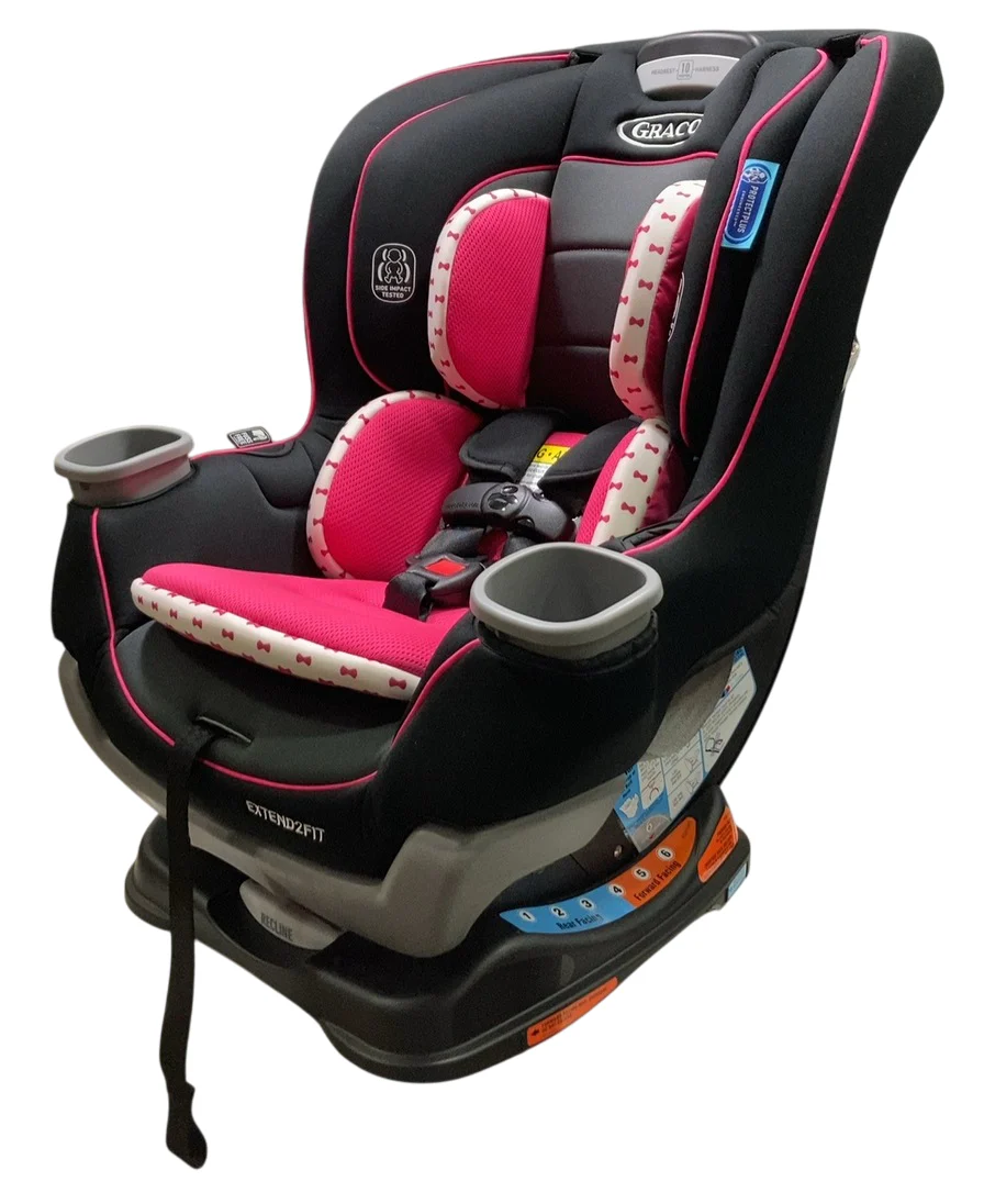 Graco Extend2Fit Convertible Car Seat, 2024, Kenzie