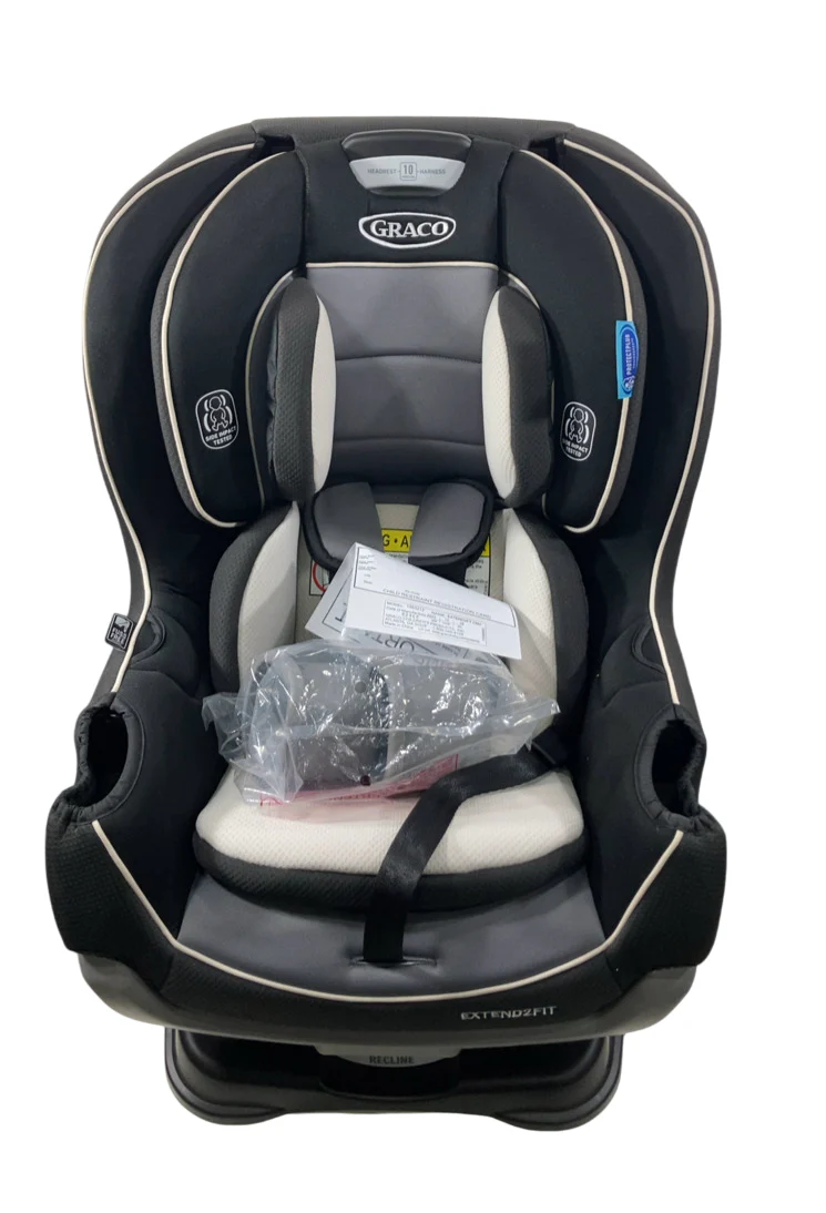 Graco Extend2Fit Convertible Car Seat, Gotham, 2023