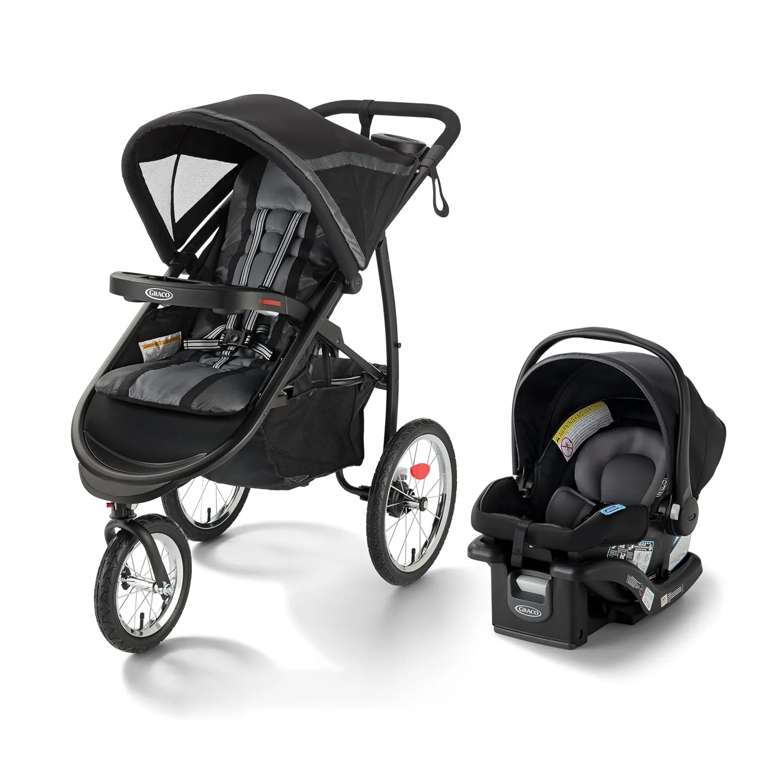 Graco FastAction Fold Jogging Travel System, Gotham, 2025