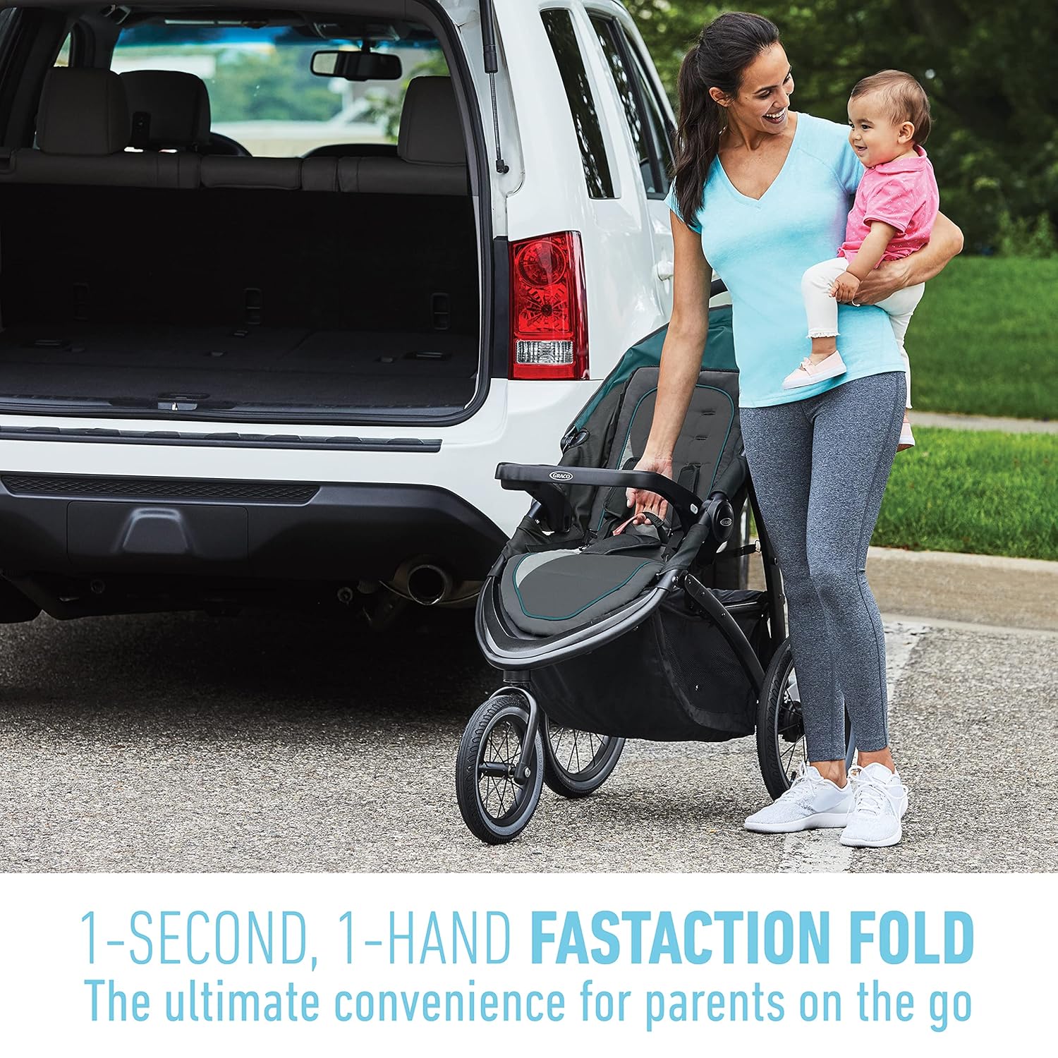 Graco FastAction Jogger LX Stroller, 2025, Drive - Image 5
