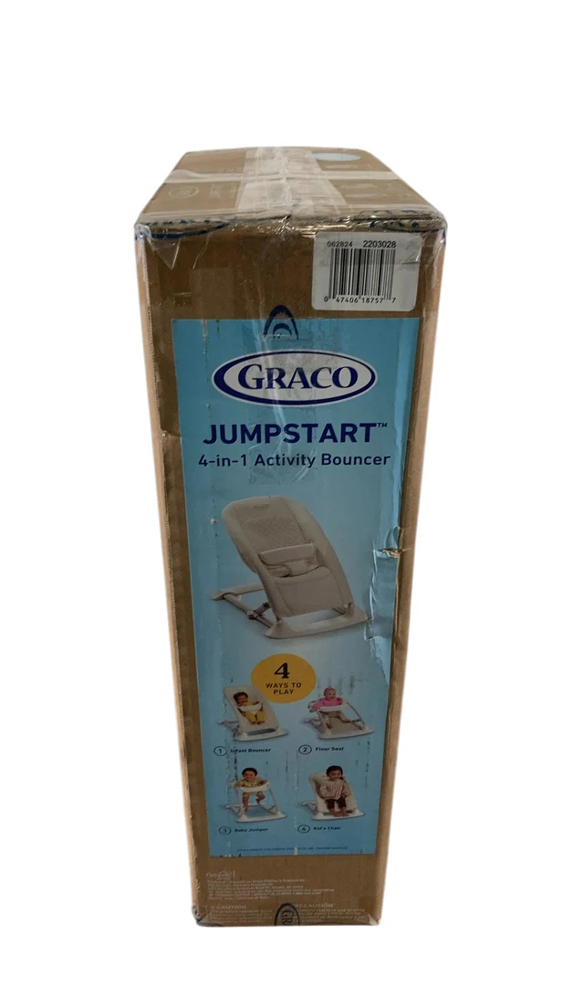 Graco JumpStart 4-in-1 Activity Bouncer, Wren - Image 5