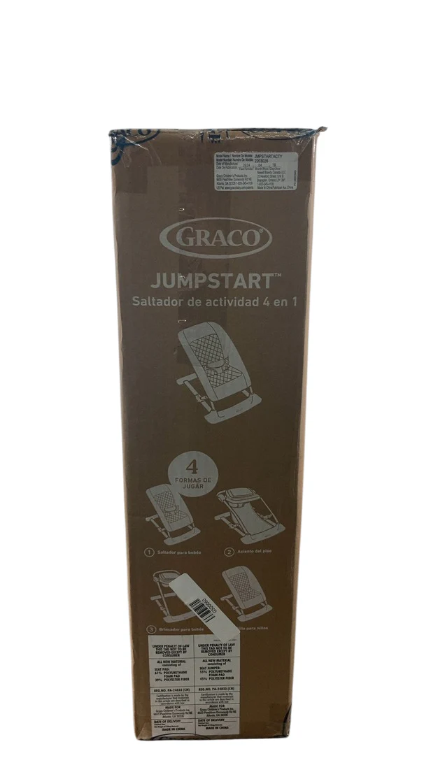Graco JumpStart 4-in-1 Activity Bouncer, Wren - Image 3