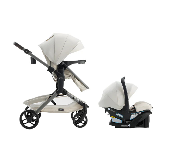 Graco Modes Nest Travel System, 2025, Soft Almond - Image 2