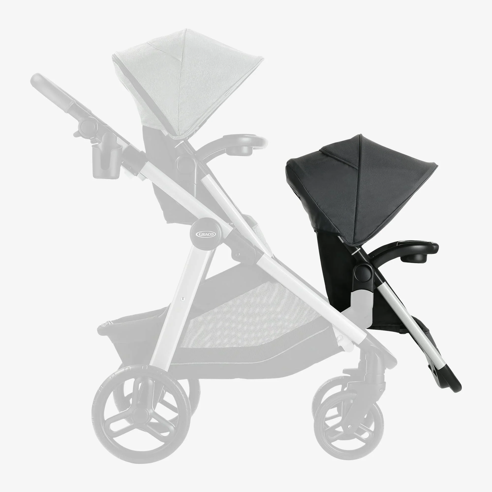 Graco Modes Nest2Grow Stroller Second Seat, Riordan - Image 2
