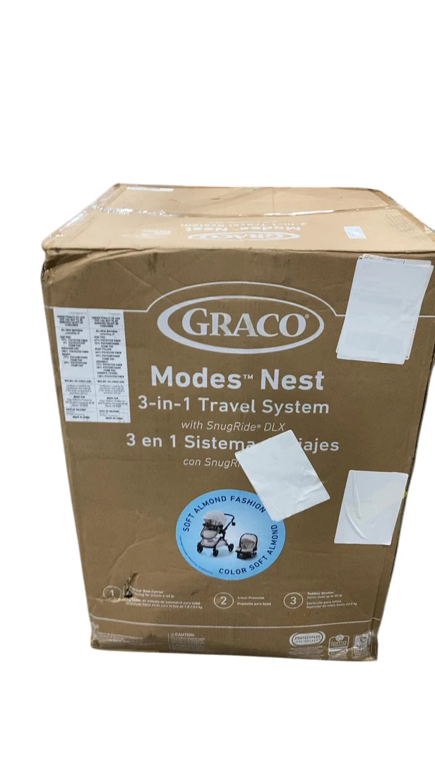 Graco Modes Nest Travel System, 2025, Soft Almond - Image 2