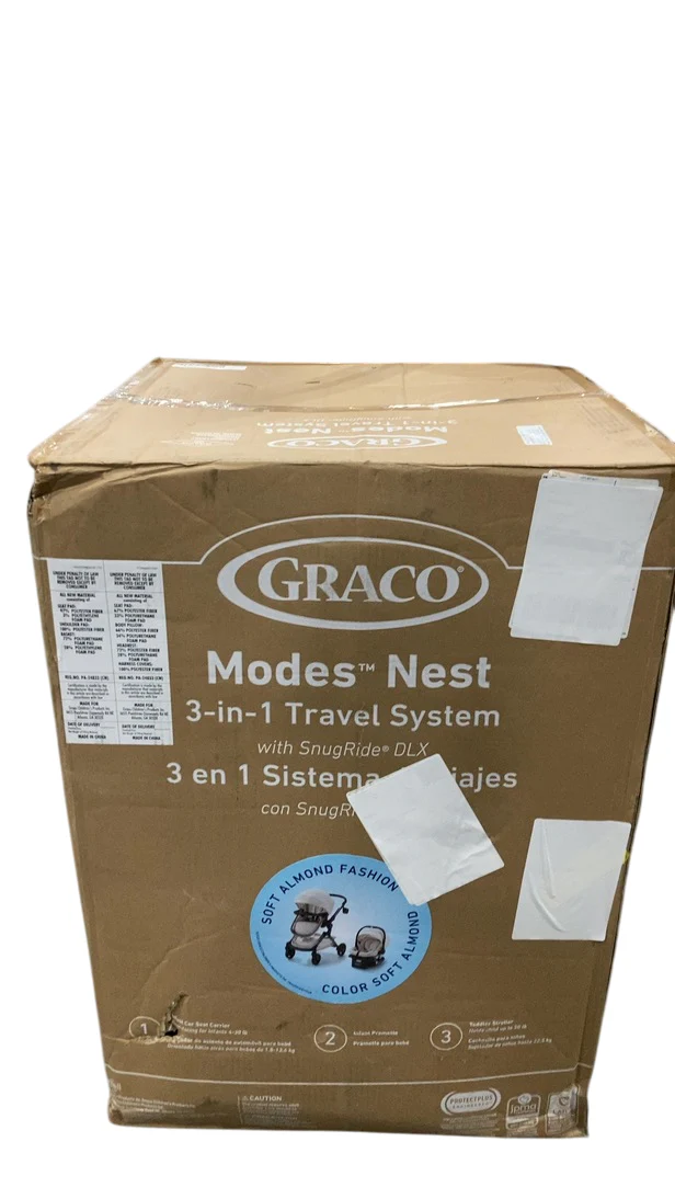 Graco Modes Nest Travel System, 2025, Soft Almond - Image 3