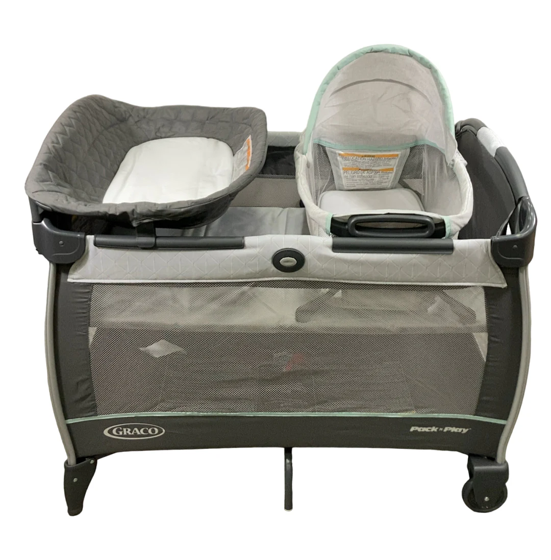 Graco Pack 'n Play Close2Baby Bassinet Playard, Derby - Image 4