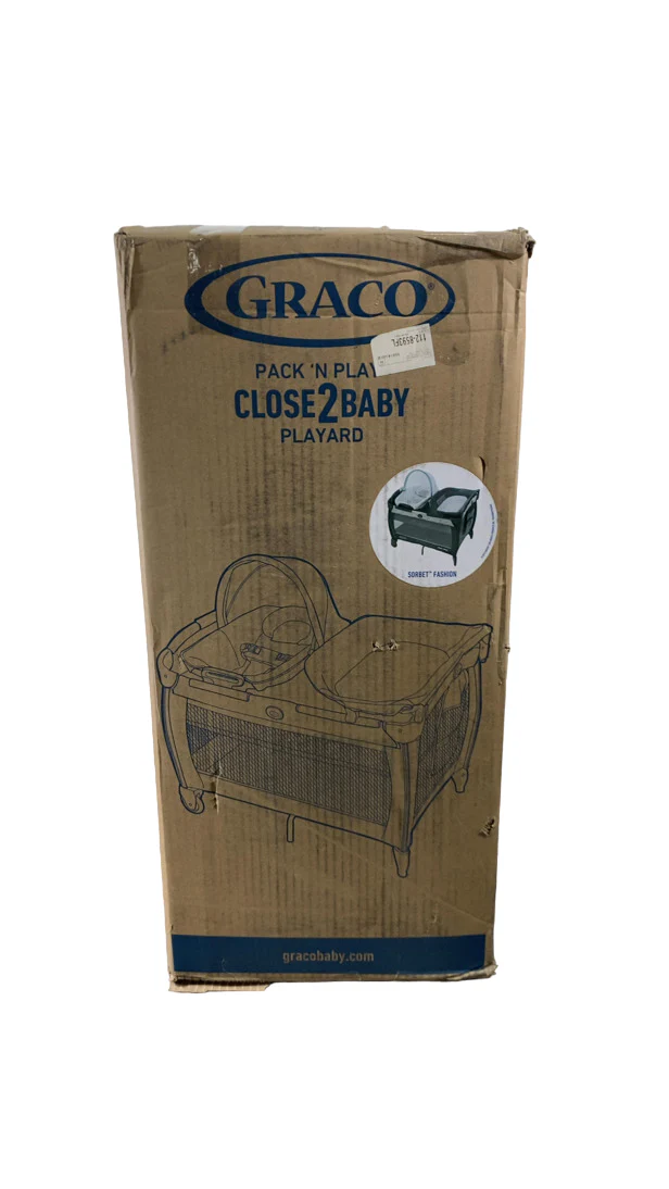 Graco Pack 'n Play Close2Baby Bassinet Playard, Derby - Image 2